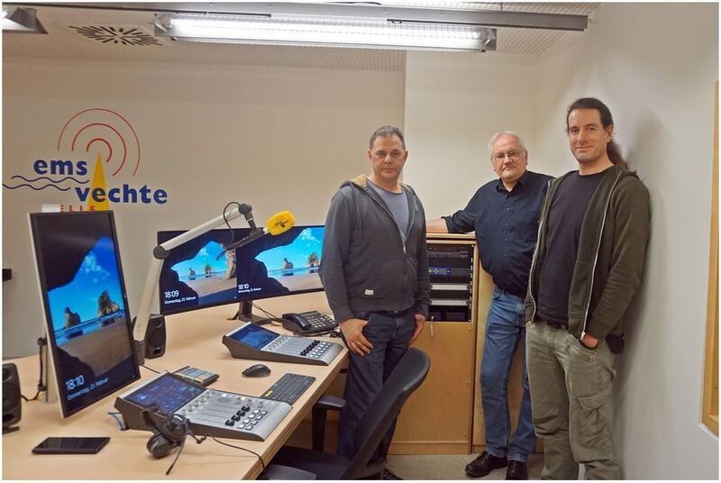 Ems Vechte Welle erhält durch die R. Barth GmbH die Technik für das Studio A